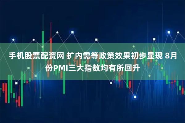 手机股票配资网 扩内需等政策效果初步显现 8月份PMI三大指数均有所回升